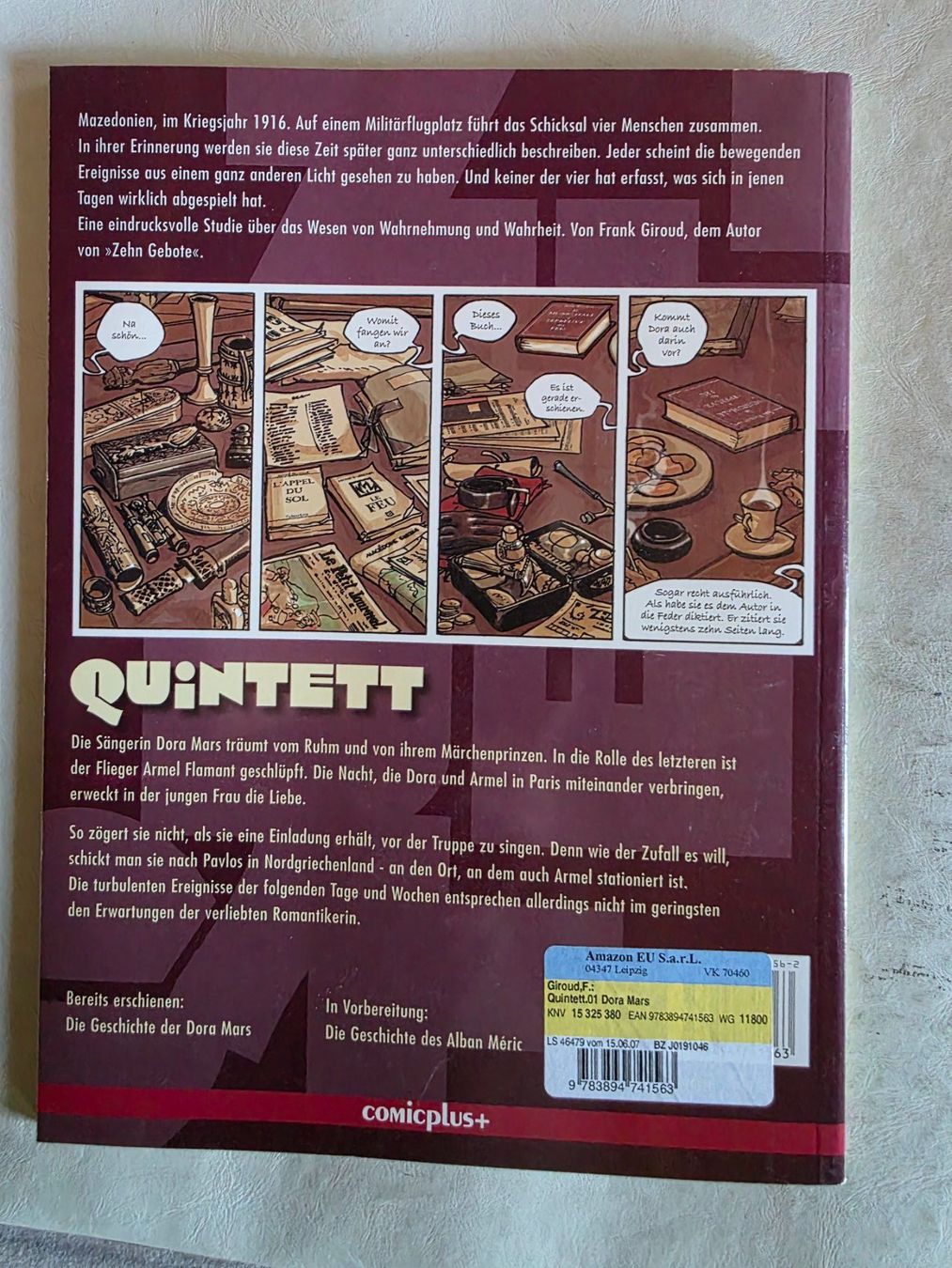 Fumetti: Comic - Quintett - Geschichte der Dora Mars - 2006 – Usato da Walterswil BE venduto da Lonitti 2