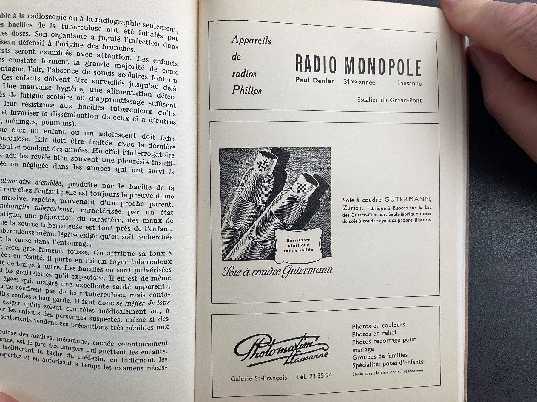 Libri: La Ménagère Moderne Lausannoise, RARE, 1951 – Usato da Avenches venduto da Tinkey 5