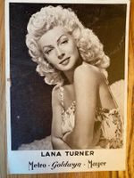Lana Turner seltene Vintage Postkarte Hollywood 1946 Rarität