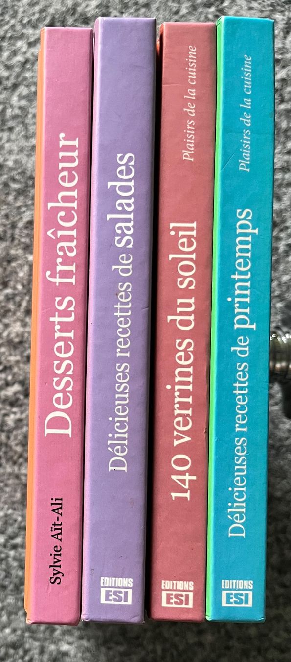 Bücher: 4 livres de recettes (collection) – Gebraucht aus Dombresson von joe_7p65 1