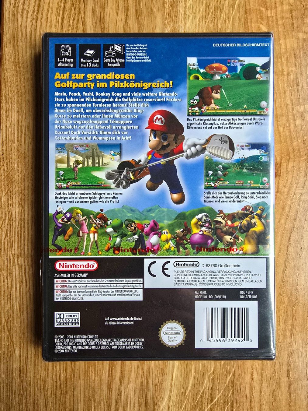 Nintendo Giochi: Mario Golf/Nintendo Gamecube/NEU, SEALED – Nuovo e nell'imballaggio originale da Sursee venduto da Elian91 1