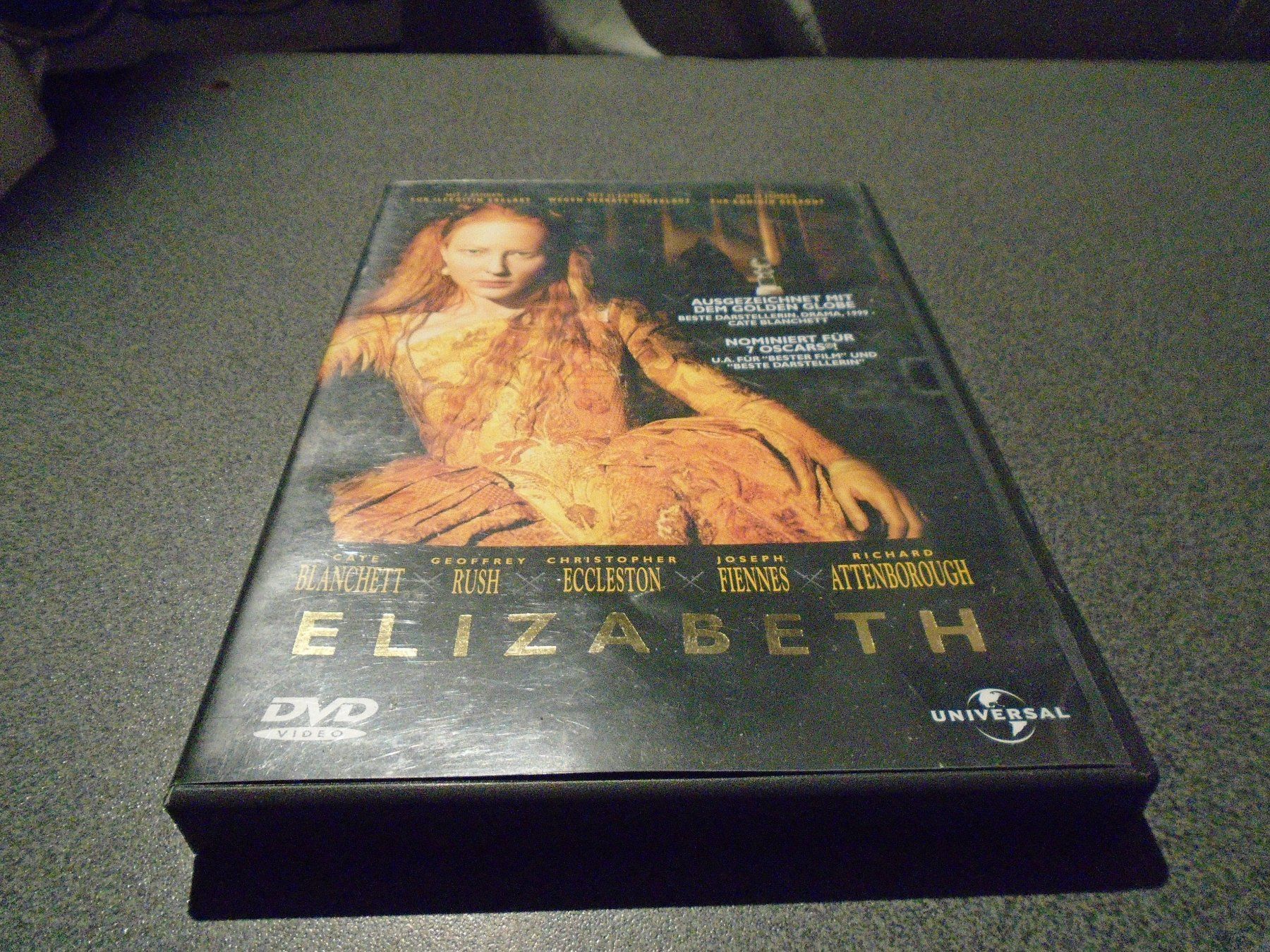 Tutti i DVDs: DVD Elizabeth – Usato da Zürich venduto da abraxas1291