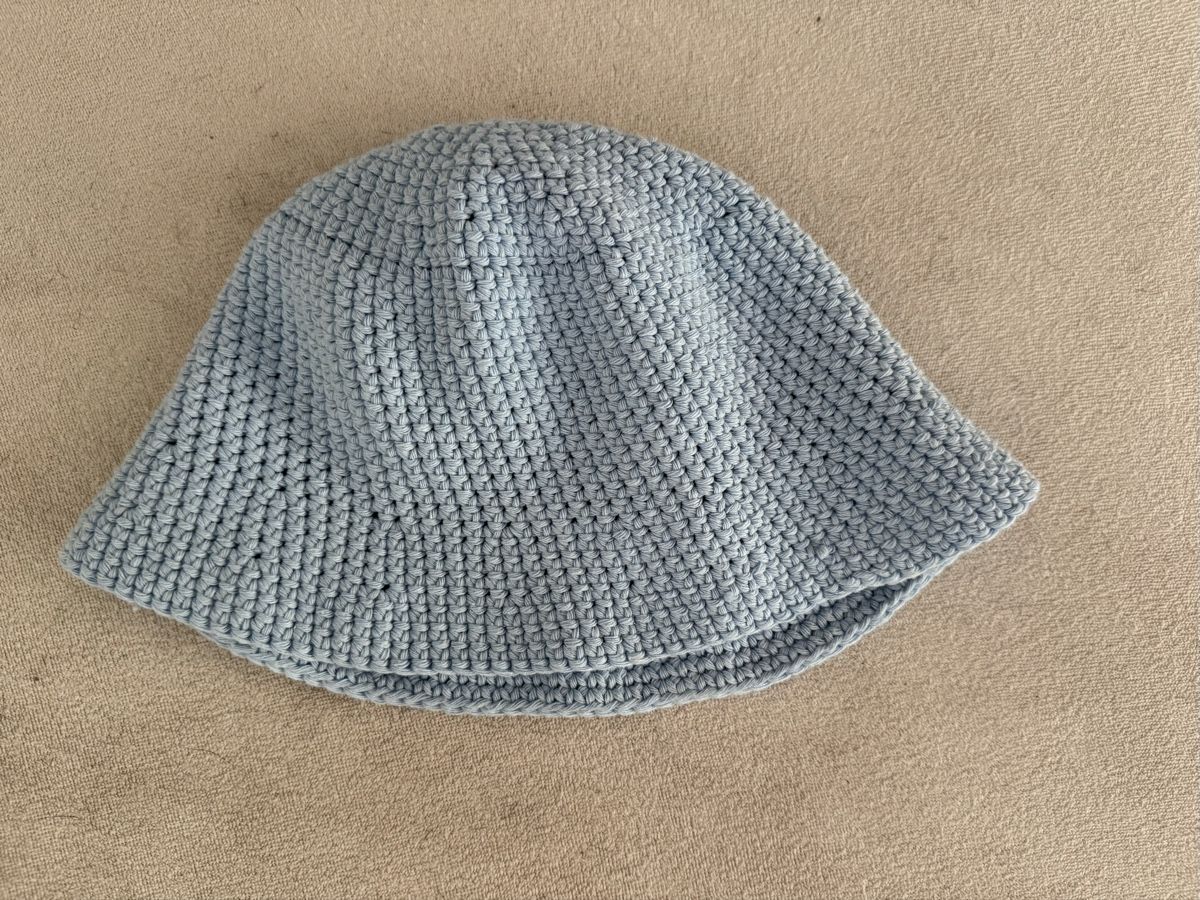 Hüte, Mützen & Caps: Bucket Hat Crochet hellblau, handgehäkelt – Neu (gemäss Beschreibung) aus Zürich von vallup_9