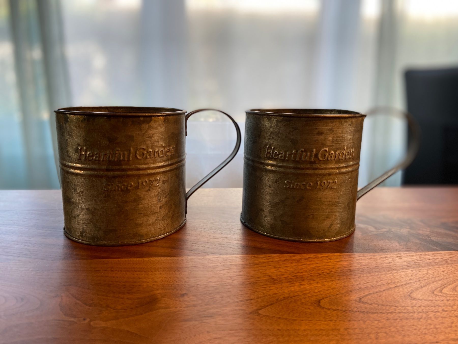 Tazze: Retro Griff Tasse 2 Pcs. Drink Schmiedeeisen Blume Eimer ec. – Nuovo e nell'imballaggio originale da Seon venduto da Aaargauer01 4
