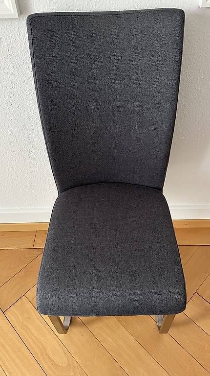 Stühle: 6 graue Schwingstühle – Gebraucht aus Luzern von r_kaufmann
