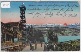 Uetliberg - Restaurant Uto-Kulm - Litho