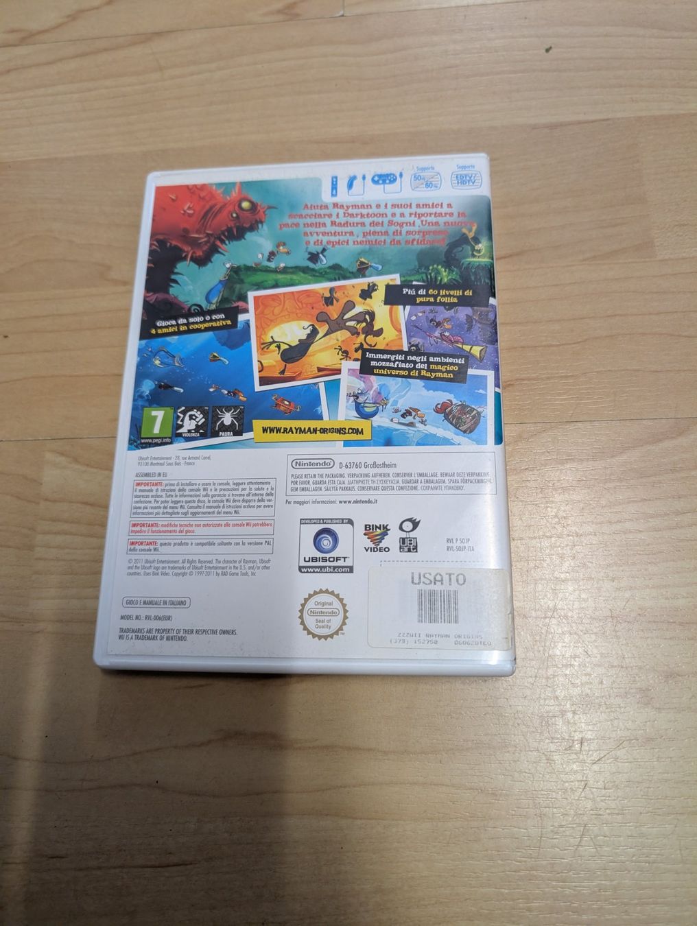 Spiele: Rayman Origins Nintendo Wii – Gebraucht aus Giubiasco von Ticinerd 1