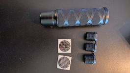Schaltknauf mit 5 Gang Emblem und Adaptern Universal Neu&OVP