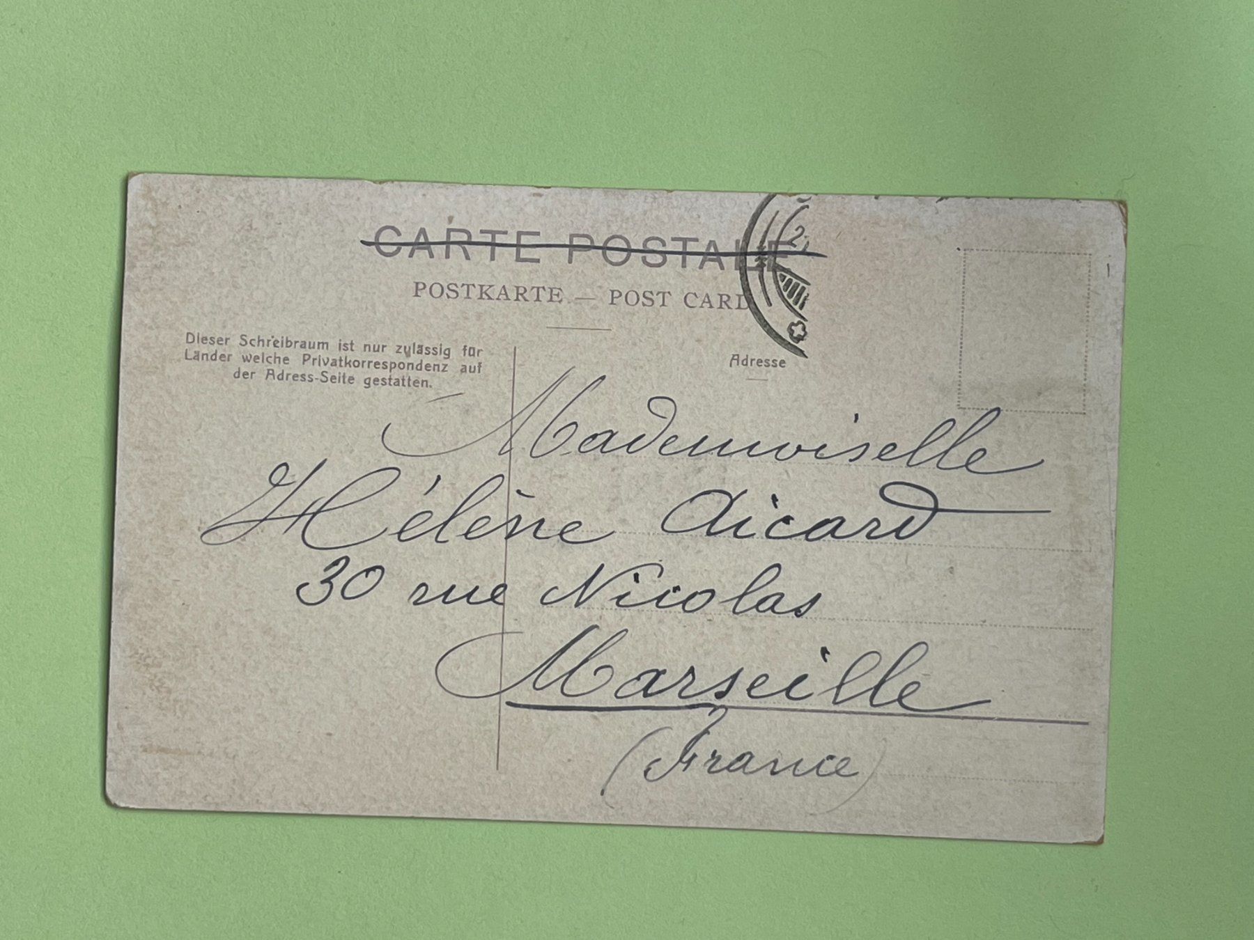 Cartoline postali: Spiez am Thunersee - vor 1908 – Usato da Steg VS venduto da danwer74 1