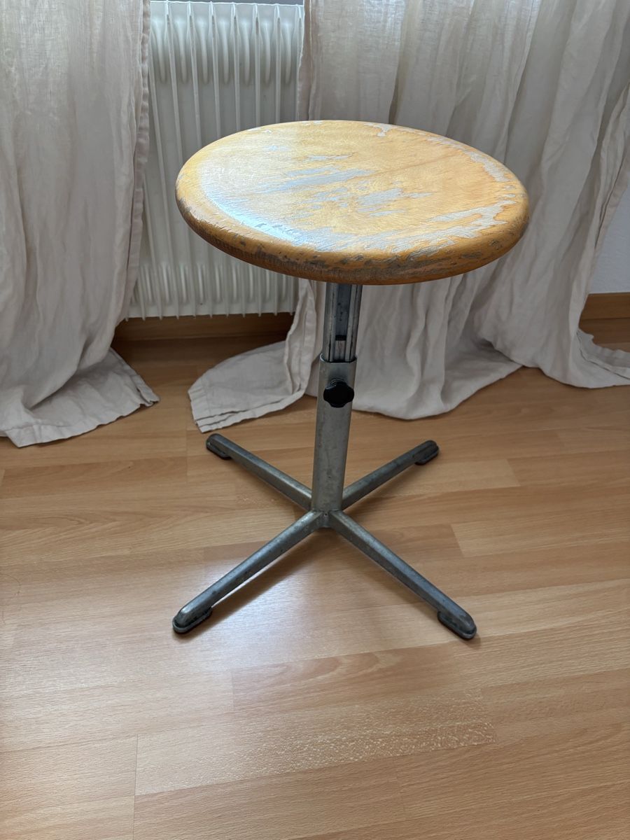 Hocker: Vintage Hocker/ Stuhl – Gebraucht aus Bern von wisemagpie 2