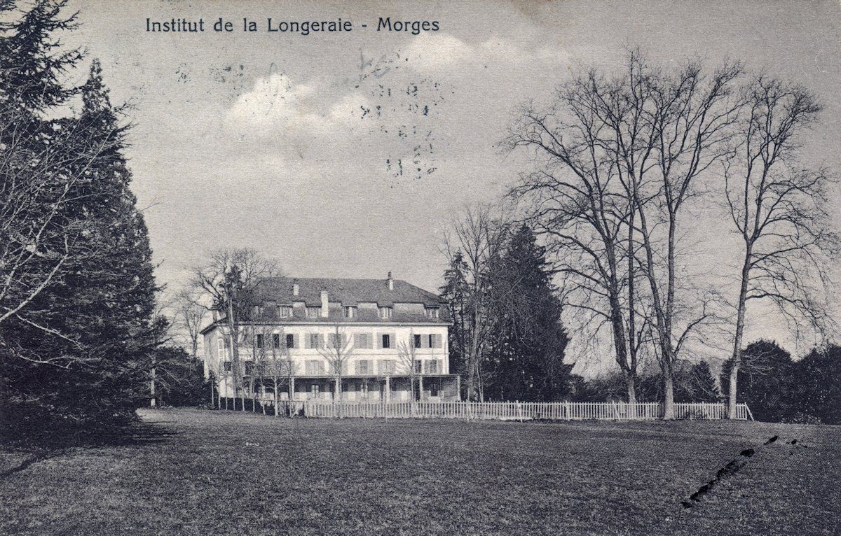 Cartoline postali: Morges - Institut de la Longeraie – Usato da Chavornay venduto da SupraSenna