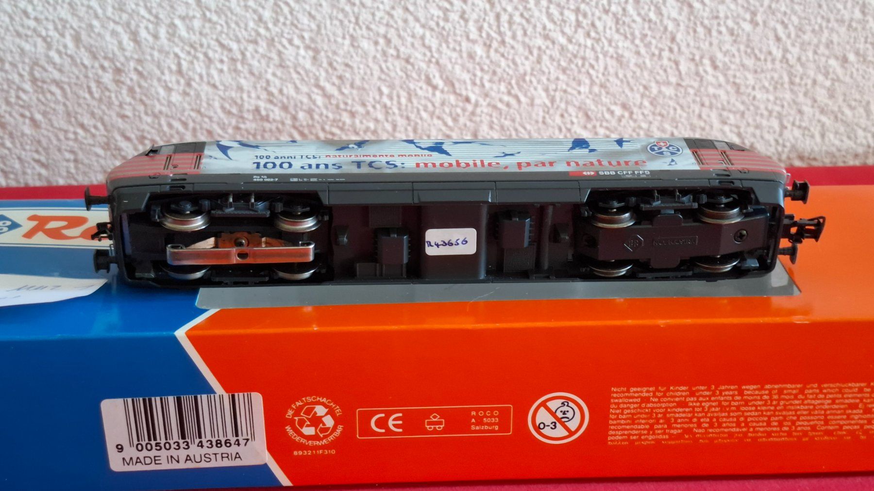 Roco Trains électriques: Roco : Re 460 " TCS " AC ,Digital – D'occasion à Märwil par Siebenzipfel 2