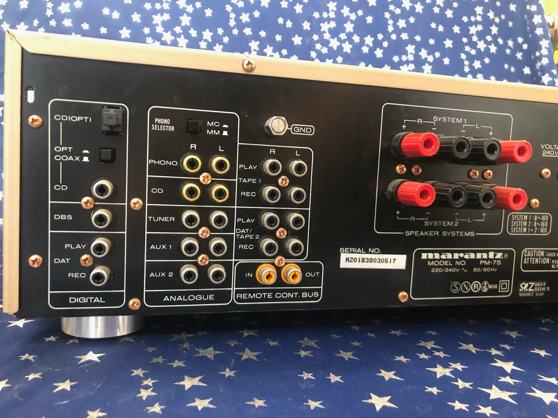 Marantz Amplificatori: Marantz PM-75 Digital Integrated Amplifier – Difettoso da Neerach venduto da Arbimus 4