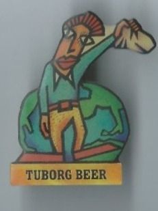 Placchette & Badge: Tuborg Beer Pin – Usato da Zürich venduto da t24_de