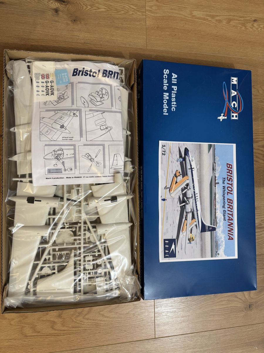 Kits de montage: Bristol Britannia 1/72 – Neuf avec emballage d'origine à Bachs par stageo 1