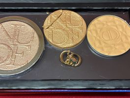 DIOR:Spiegelset mit 3 Poudre & Dior Pin - neuwertig