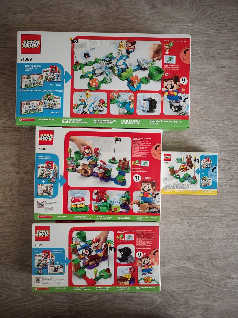 Lego Kit di costruzioni: Lego Set Super Mario 4 Sets NEU – Nuovo e nell'imballaggio originale da Schachen LU venduto da retrogamer 1