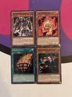 Yu-Gi-Oh Card Set 4 Pieces German Good Condition