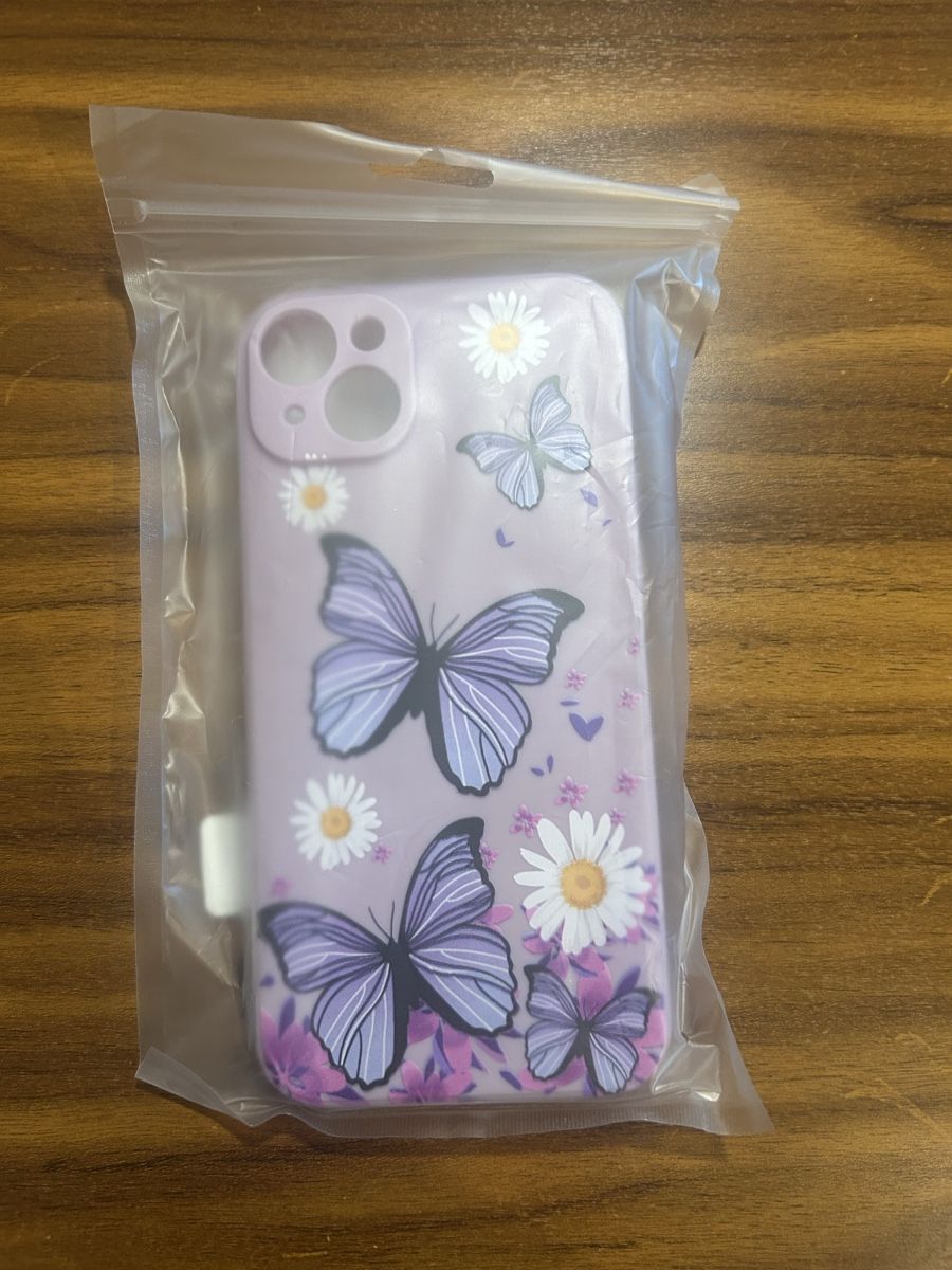 Cover & Protezioni schermo: Schmetterling Handyhülle iPhone 14 Plus Lila Neu – Nuovo e nell'imballaggio originale da Herisau venduto da Victoria-Classic 2