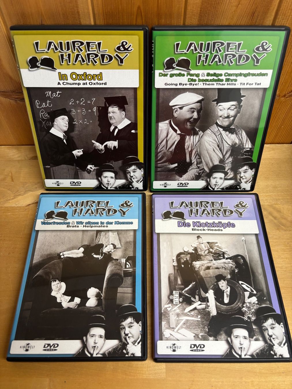 Tutti i DVDs: Laurel und Hardy DVD Box – Usato da Seftigen venduto da Muggelwomb 2