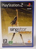PS2 Singstar Legends / Playstation 2 / #WT18