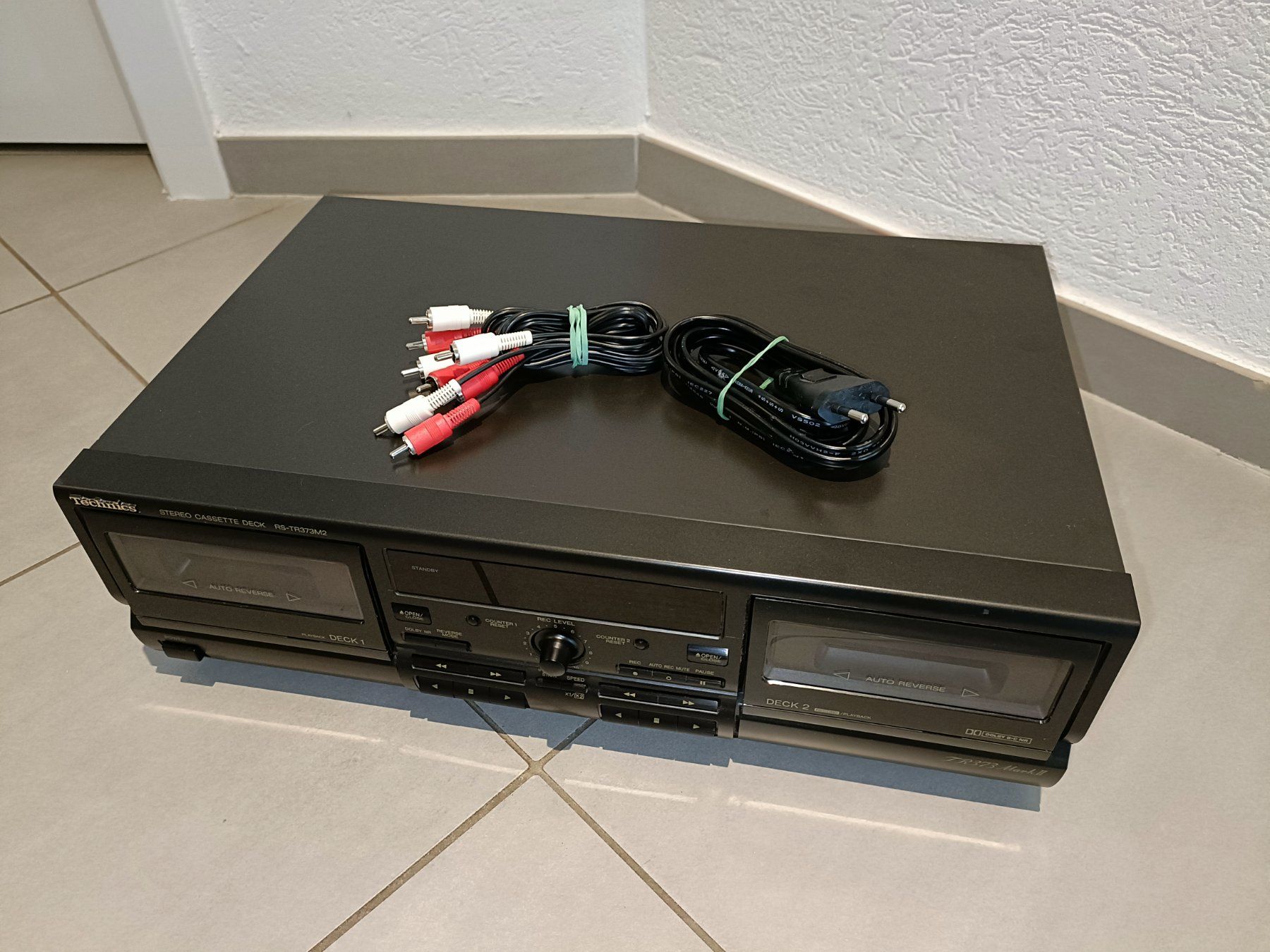 Technics Registratori: Platine cassette Technics RS-TR373 mkII – Usato da Pampigny venduto da edyschi 8