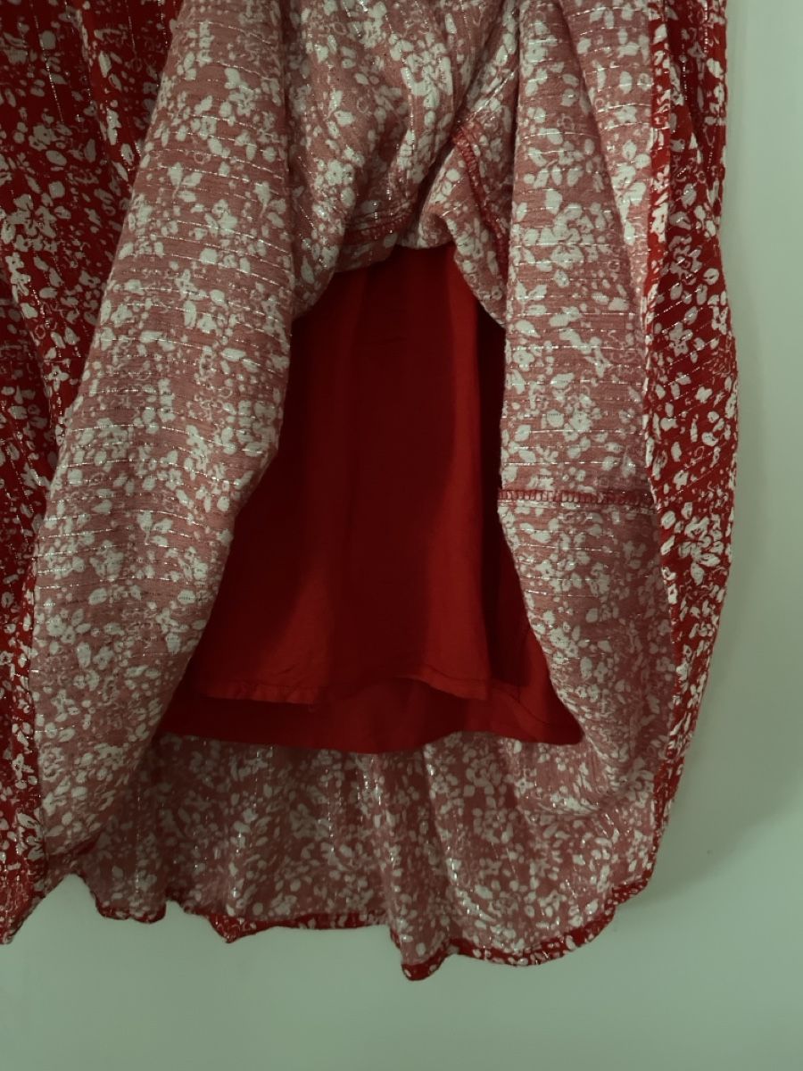 Vestiti: Robe imprimée rouge GOA taille M bon état – Nuovo (secondo la descrizione) da Etagnières venduto da koalavd 1