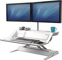 Fellowes Lotus Sit-Stand Workstation, Lotus Dual Monitor Arm