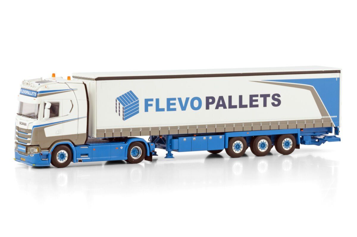 WSI Models Kit di modellismo & Modellini statici: WSI 01-4148 Scania Flevopalets – Nuovo (secondo la descrizione) da Dagmersellen venduto da FBM-Bacheli