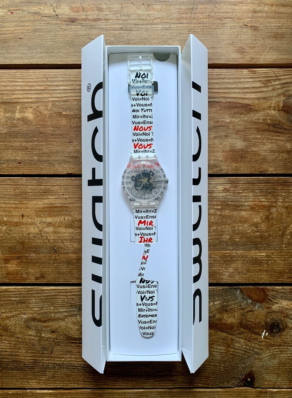 Swatch Orologi: Swatch Aktionärsuhr 2026 - originalverpackt – Nuovo e nell'imballaggio originale da Zürich venduto da Les_Zurichois