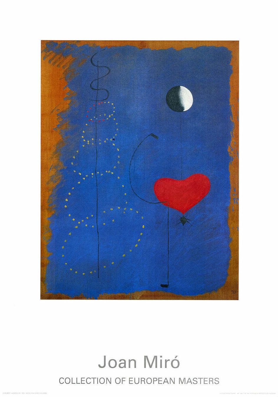 Grafica & Litografie: Joan Miró   "La Danseuse"   KUNSTDRUCK – Usato da Nennigkofen venduto da waltraub