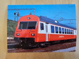 Postkarte SBB Swiss Express Steuerwagen Bt