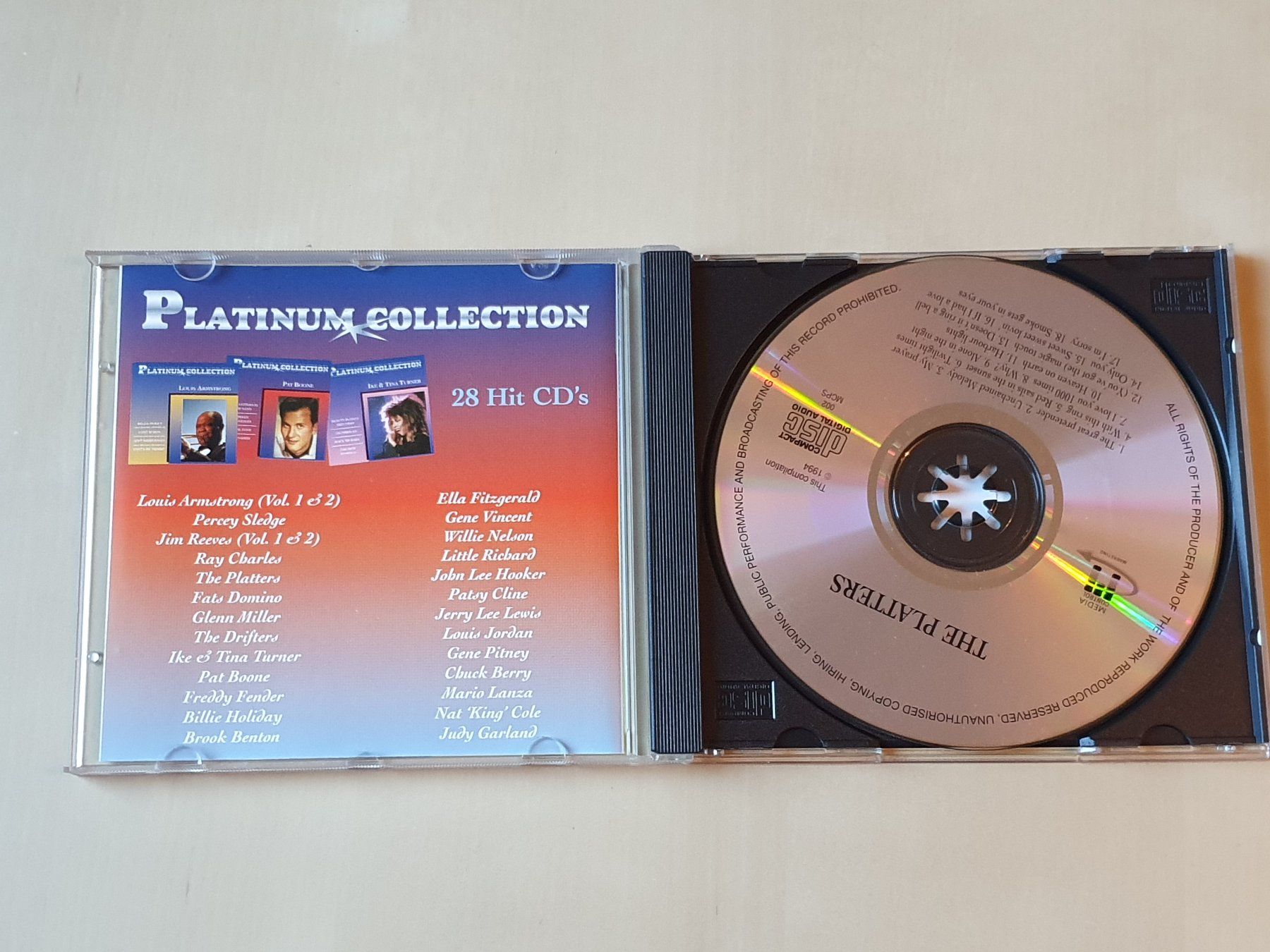 CDs: The Platters Platinum collection – Gebraucht aus Stansstad von collectorsshop 2
