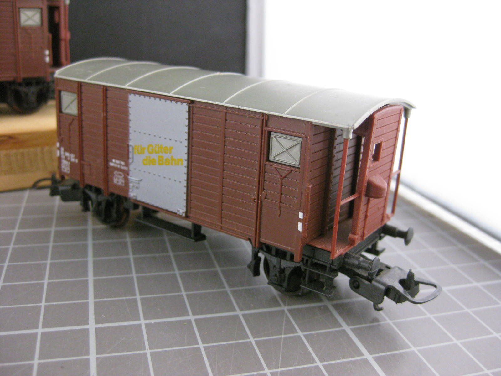 Lima Modellini di ferrovie: Lima Kleinbahn 4 Güterwagen, ohne OVP, . – Usato da Malters venduto da Marosko 1