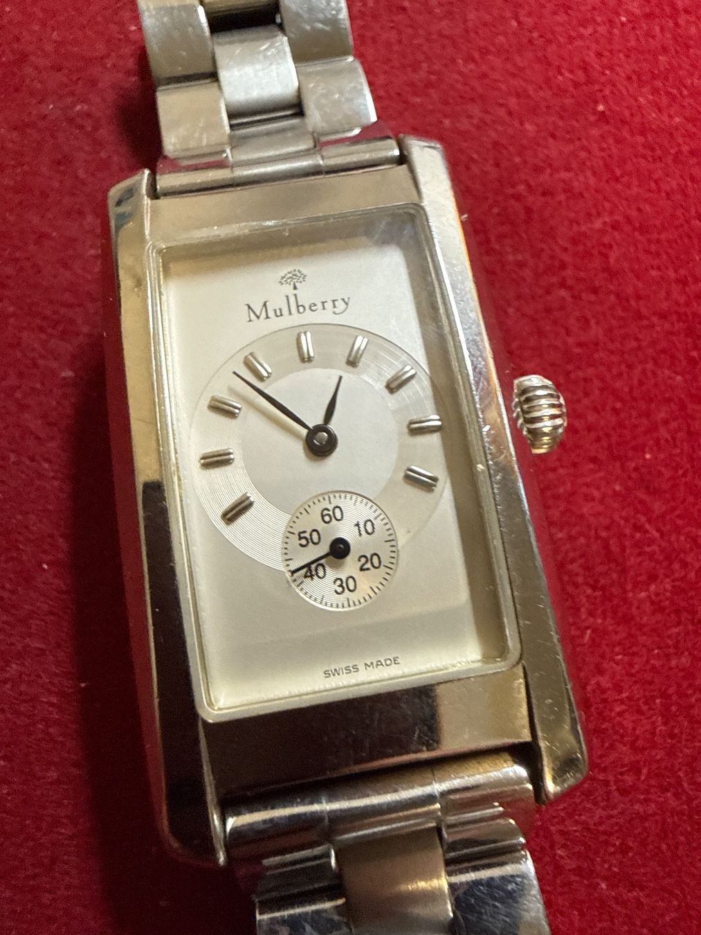 Orologi: Mulberry Tank 24 mm /44 mm – Usato da Pfeffingen venduto da Allhandelklgwatches