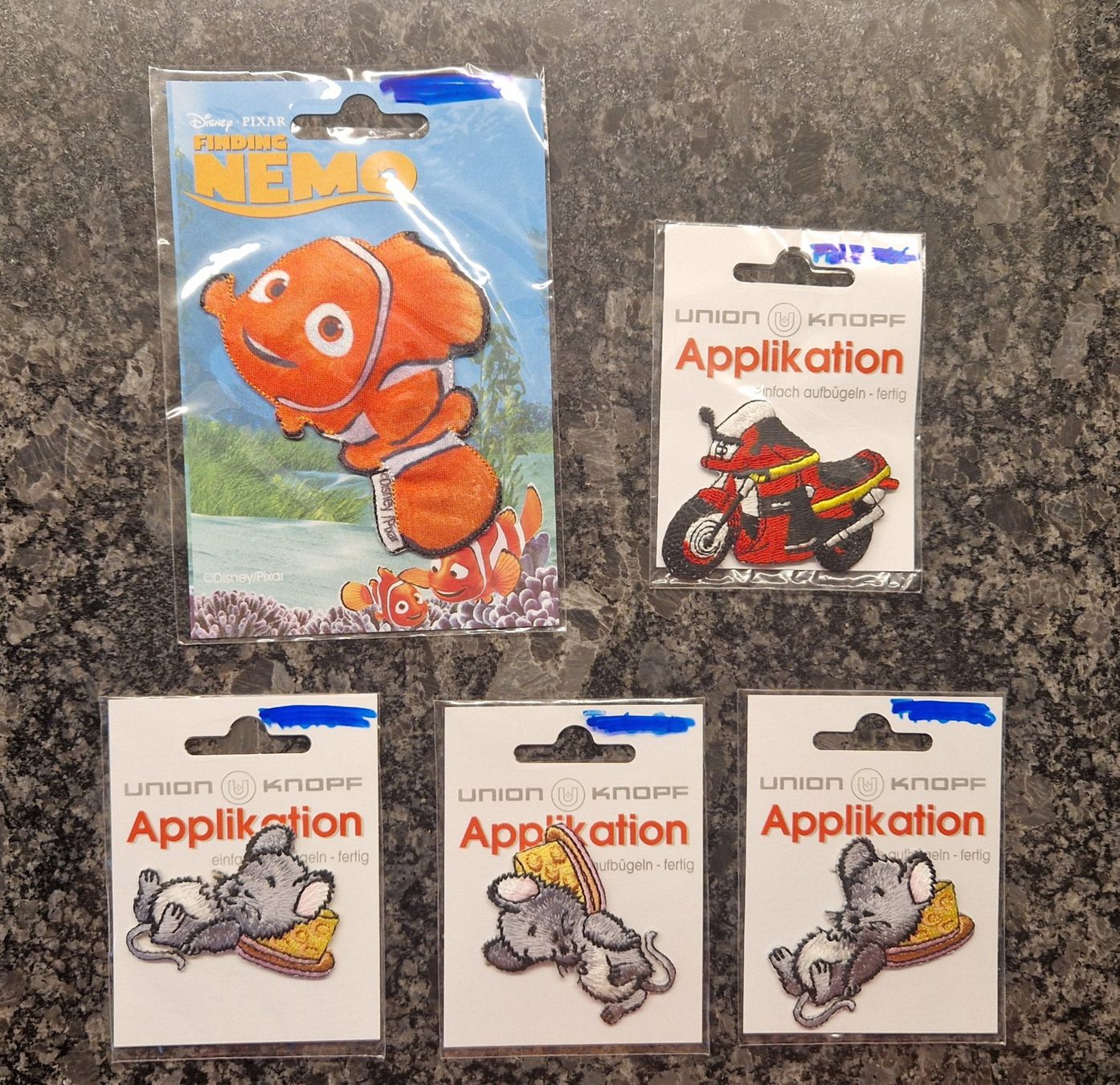 Sticker: Applikationen von Union Knopf – Nuovo e nell'imballaggio originale da Trin - Mulin venduto da Mss3