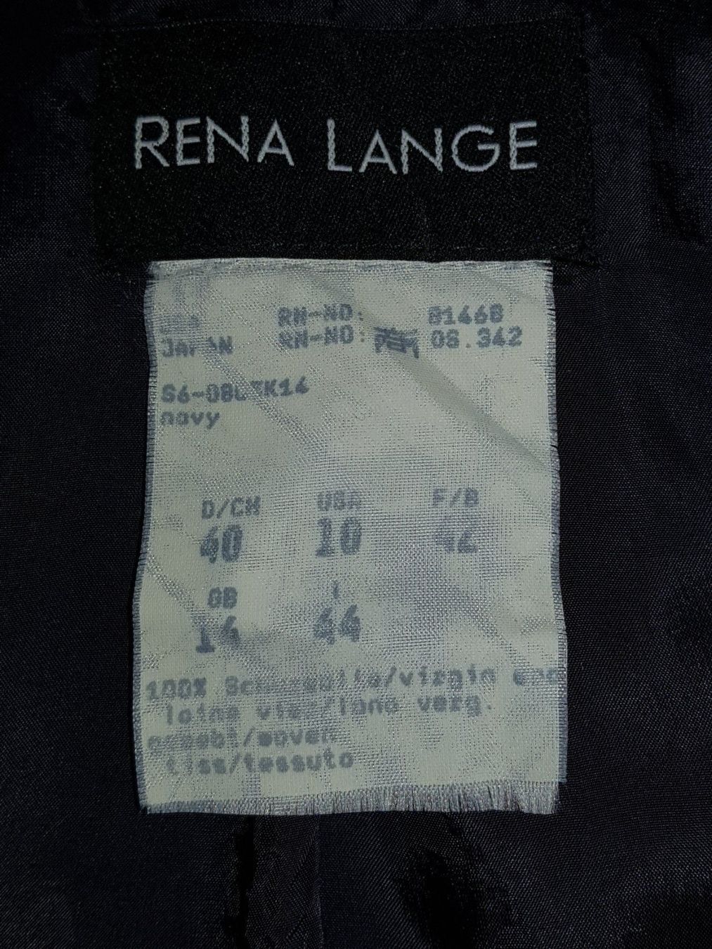 Giacche: Blazer RENA LANGE Taille 40 CH – Usato da Cossonay-ville venduto da Super-Price-Quality 8