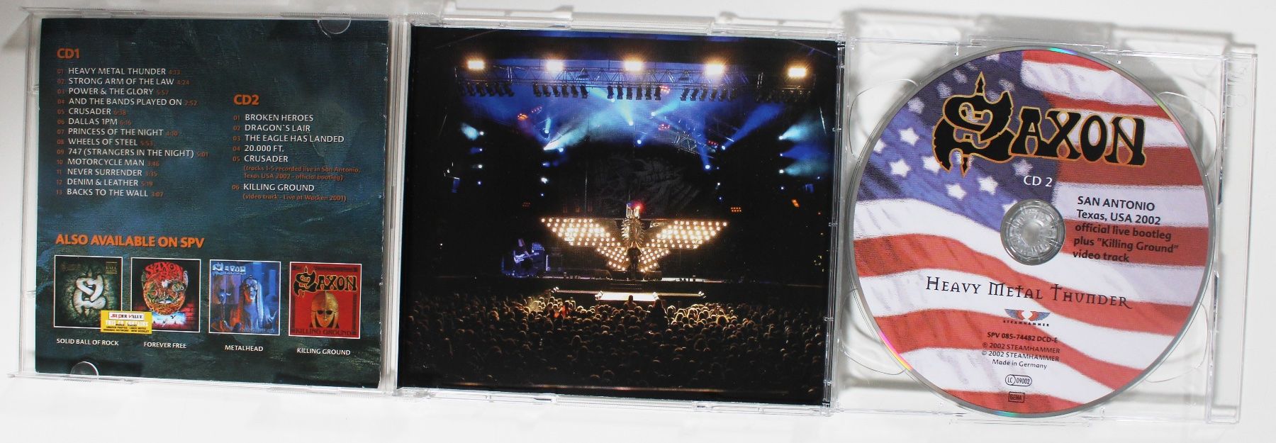 CD: 2CD - SAXON - HEAVY METAL THUNDER – Usato da Brüttisellen venduto da Collector-Corner 2