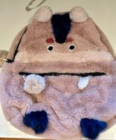 Zara Girls Rucksack, Plüschtier-Design, Top Zustand, Winter-