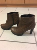 Bottines en cuir - pointure 35