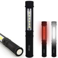 Stableuchte 6+6 COB + 1 Watt LED mit Clip und Magnet ( Restp