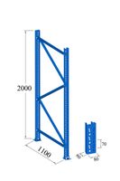 Palettenregal Stützrahmen 200cm, fabrikneu ab Lager.