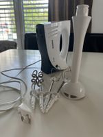 Siemens Handmixer 450W weiss/blau mit Zubehör guter Zustand
