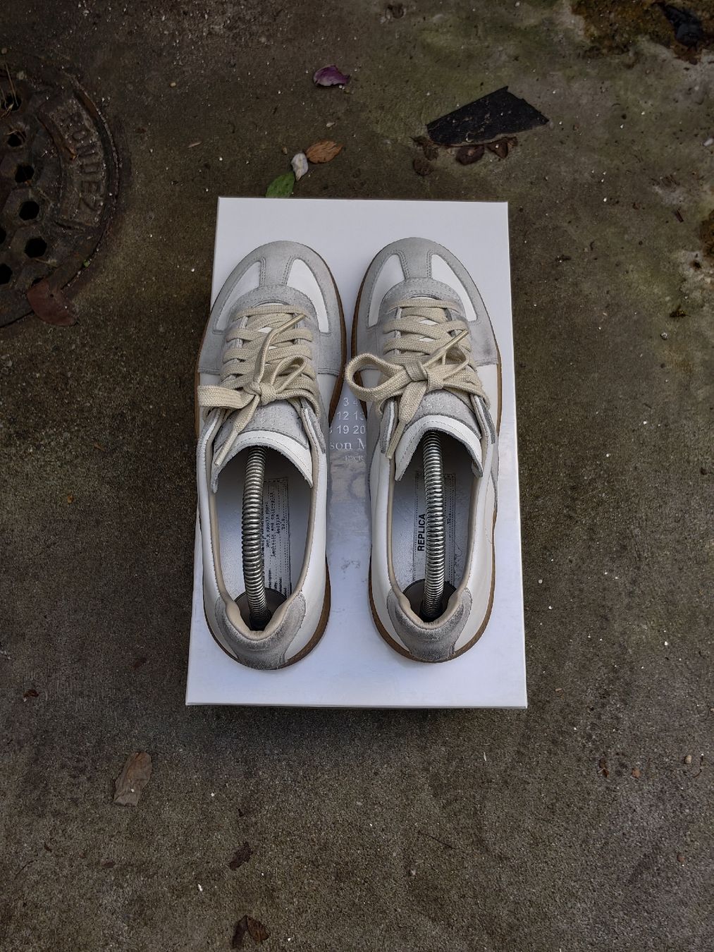 Maison Margiela Scarpe da uomo: Maison Margiela Replica sneaker white – Usato da Herzogenbuchsee venduto da pre_h27s 5