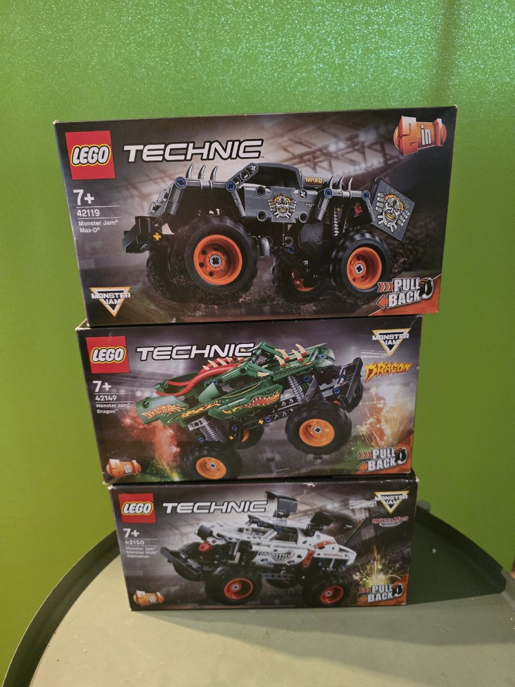 Lego Kit di costruzioni: 3 LEGO Technic set  Monster Jam Max-D, Set 42119, komplett! – Usato da Olten venduto da Prinzenstyle