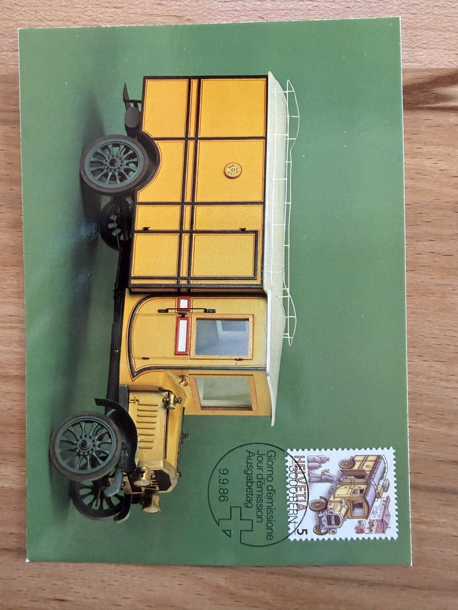 Tutti i francobolli: Maximumkarte PTT Museum – Usato da Grenchen venduto da Bastet007