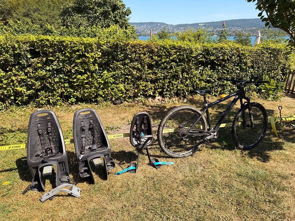 Pezzi di ricambio: Velositz / Kindersitz Thule Yepp maxi + mini auch mit Bike – Usato da Zürich venduto da mic_v7zw