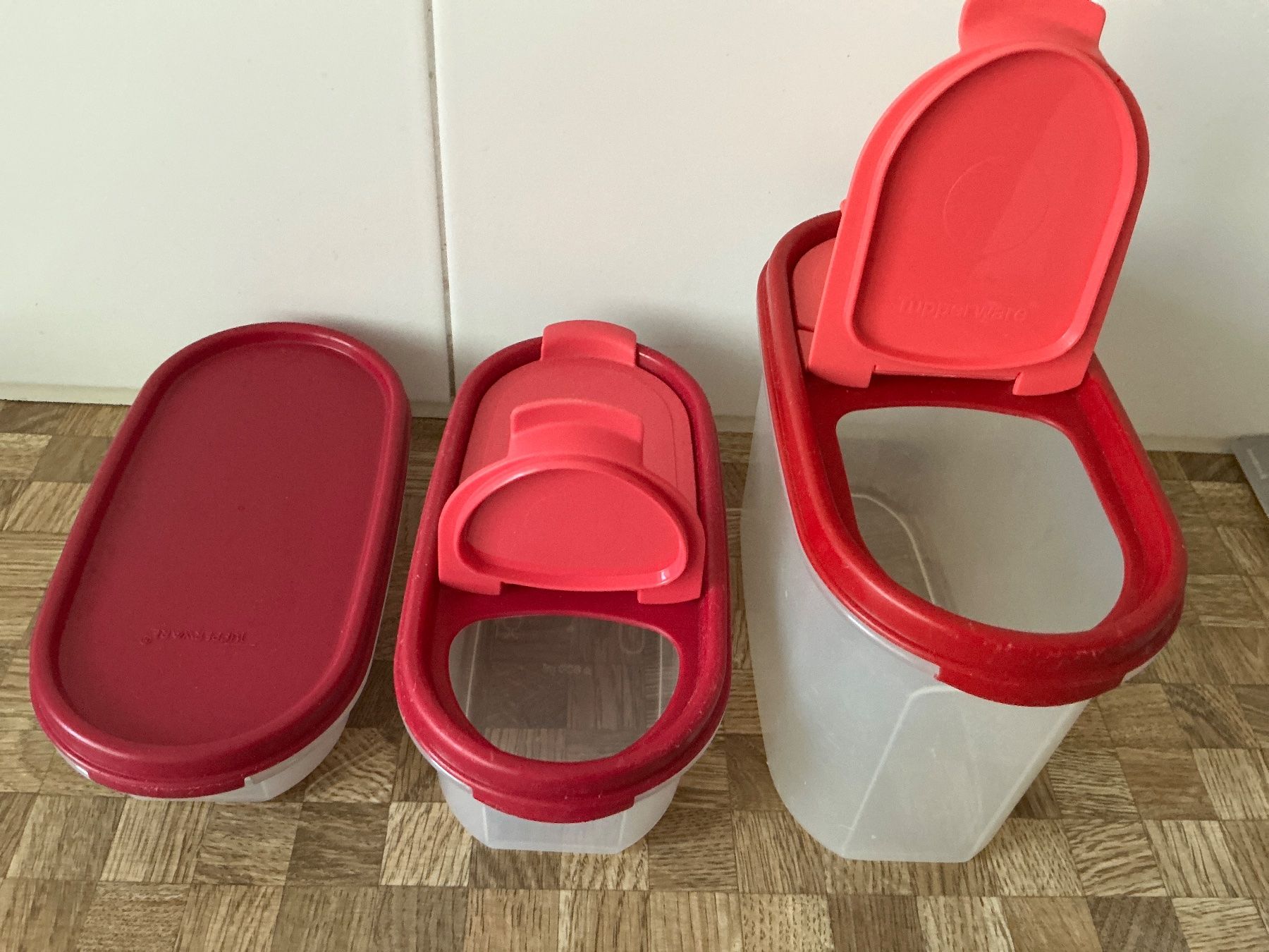 Tupperware Behälter & Ähnliches: Tupperware.    3 Vorratbehälter – Gebraucht aus Birmensdorf ZH von Hilhan 2