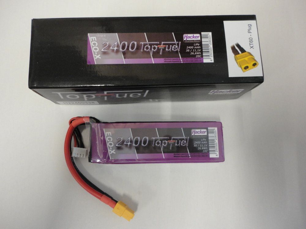 Hacker LiPo Akku 11,1V 900mAh – 3S 25C Softcase Mit XT60 Stecker Für Modellbau