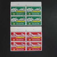 1953 Nr. 314 + 315 4er Block gestempelt